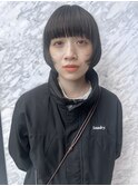 韓国風ショートボブのワンカールパーマ！ヘルシースタイルです！