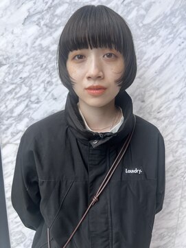 ジェノ(JENO by apish) 韓国風ショートボブのワンカールパーマ！ヘルシースタイルです！