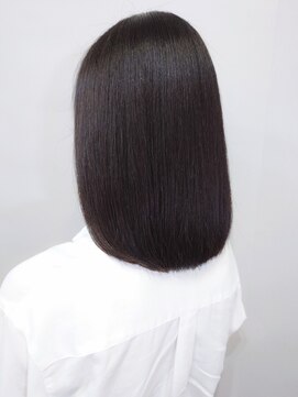 アロマ ヘアルーム 池袋店(AROMA hair room) 髪質改善ツヤ感タイトストレート黒髪/池袋/池袋西口