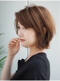 前髪なし外はねボブ20代30代40代【AIN.表参道】川原大地