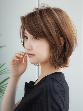 エインアンリー 表参道(AIN.ANLY.) 前髪なし外はねボブ20代30代40代【AIN.表参道】川原大地