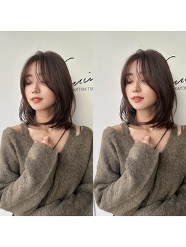 アリスバイアフロート 自由が丘(ALICe by AFLOAT) グレーベージュレイヤーロング大人セミロング