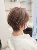 大人可愛い20代30代40代50代丸み田嶋丸みクビレショートR