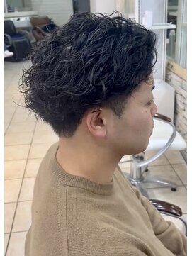 ディータ(Dita) 大人短髪波打ちツイストパーマin大宮メンズカットパーマ美容室