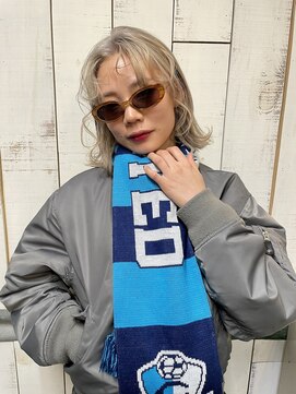 アンドピース and peace ホワイトブロンド