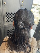 アチーブリス(achieve Liss)&nbsp;☆キッズヘアアレンジ☆透け感ハーフアップ