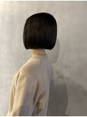 切りっぱなしボブ