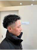カット+パーマ(スパイラル巻)+トリートメント
