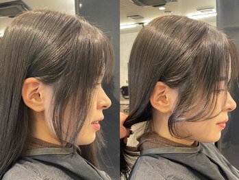 アイニー(inee)の写真/伸びてもまとまる扱いやすいスタイルに♪自宅での再現性も高くて嬉しい◎