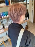 マッシュパーマ/ショートパーマ/ハンサムショート/小顔
