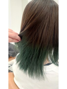 ヘア ポジション HAIR Position 能代北店 裾カラー