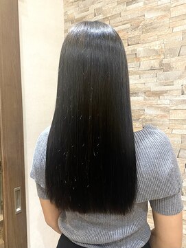 ココカラヘアー ニコ(cococara hair nico) 髪質改善/トリートメント/艶感/寒色/韓国風/オリーブ