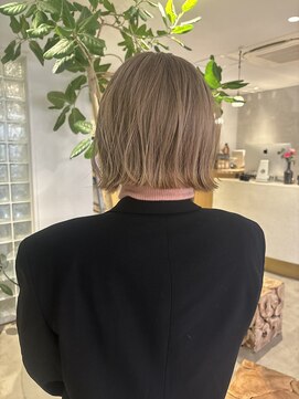 レティ(lety) bob × milk tea beige