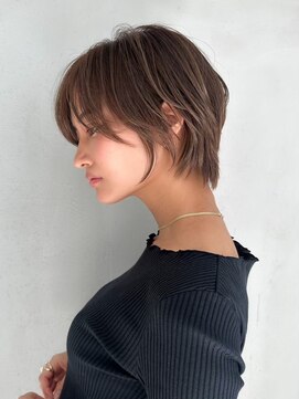 ギークス(GEEKS) 【GEEKS渋谷】ナチュラルショートウルフ/20代30代/小顔/春カラー