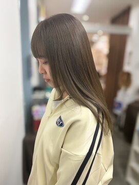 フラグス(FLAGS) ブリーチなしオリーブベージュ