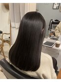 透明感地毛風暗めカラー