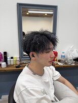 イロ 成田(iLo)&nbsp;刈り上げマッシュ×ツイスパ×メッシュ