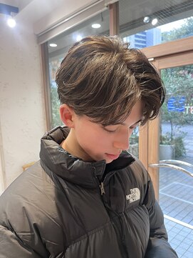 ゼスト 三鷹店(ZEST) フェザーショート/韓国マッシュ/メンズ縮毛矯正/三鷹/吉祥寺