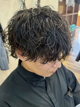 スウェル 津田沼店(Swell) ラフ波巻きパーマ[津田沼/メンズ/メンズパーマ/メンズカット]