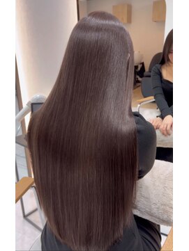 ジーナ 博多筑紫口(Zina) 【KANA】ピンクブラウン/韓国ヘア