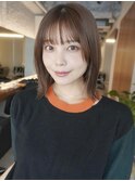 結べるボブ×髪質改善カラー