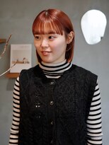 サニー(Sany) オレンジカラーボブ