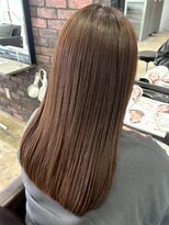 セプト 天神大名(SEPT.)&nbsp;ベージュカラー ロングヘア 髪質改善カラー ダブルカラー