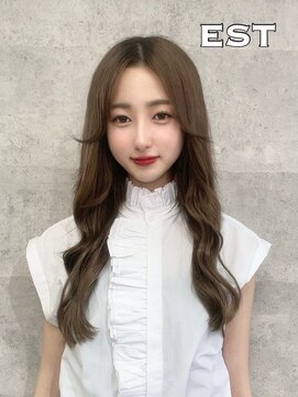 エスト 大阪梅田(EST) レミー100%高級人毛/53cm☆シールエクステ80枚