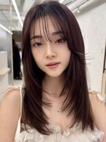 エジョン 三鷹店(Aejon)&nbsp;三鷹レイヤーカット韓国ダブルカラー顔周り前髪カットボブ