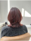 ボブウルフカット