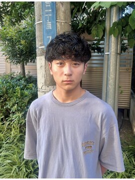 ウルバイサナンド(ULu by Sanando) シャドウパーマ/ メンズパーマ/ 無造作パーマ