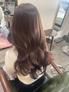 エムドット ヒロシマ(m. HIROSHIMA) マロンカラー×ロング