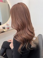 ベア(Bear)&nbsp;ピンクベージュ/ミルクティーベージュ/ダブルカラー/ハイトーン