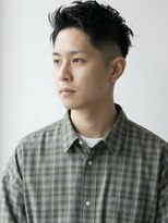 キビト(kibito)&nbsp;ツーブロック刈り上げ短髪黒髪ショート東新宿御苑20代30代40代