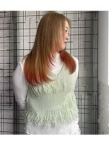 ウム(UMM)&nbsp;milk tea beige + orange
