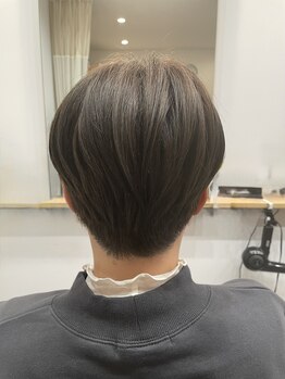 petit cocon【10月8日NEW OPEN（予定）】の写真/-10/8 newopen- スタイリスト1人が担当。移動なしの快適空間で仕上げる大人ショート。