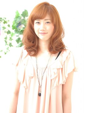 ラ ブーケ 大垣店(La Bouquet) ふわっふわな毛先で遊ぶスウィートミディアム