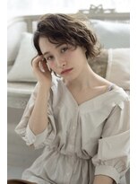 リンダバイネオリーブ 白楽店(Linda by neolive)&nbsp;耳掛け、ウエーブの大人ボブ