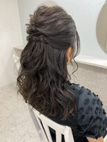 ヘアーセットサロン ピンキー(Hairset Salon Pinky) Pinky.アレンジナチュラルハ-フ