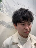 【MITSU】マッシュショートレイヤー×フェザーバング