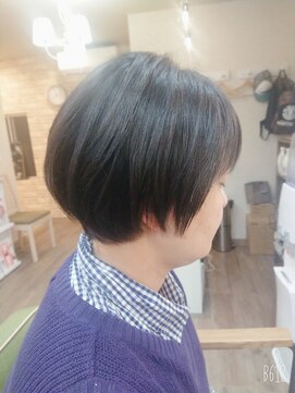 ミエル(miel) 【hair design miel】大人ショート