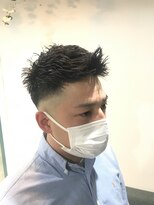 ヘアースタジオ ゼン(hair studio Zen) メンズ　フェードジェットモヒ