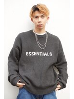 メンズサロンドットリアン(dot. lien)&nbsp;【men’s salon dot. Tokyo】オレンジブラウン×スパイラル