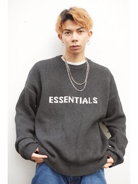 メンズサロンドットリアン(dot. lien) 【men’s salon dot. Tokyo】オレンジブラウン×スパイラル