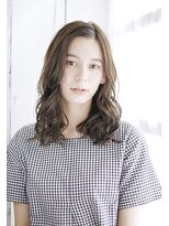 シュシュット(chouchoute)&nbsp;吉祥寺3分黒髪ホワイトアッシュショートパーマエアリーミディ061