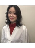 外ハネミディアム