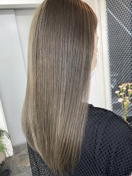 イコ 表参道原宿(ico) ブリーチなしでまろやかベージュ×LAケラチントリートメント