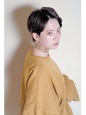 クールショート× 段カット×ダークアッシュ××暗めカラー所沢
