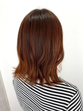 シエル 立川店(CIEL) 《CIEL由井》アディクシーカラー×オレンジレッド