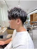 メンズ☆波&ツイストパーマ